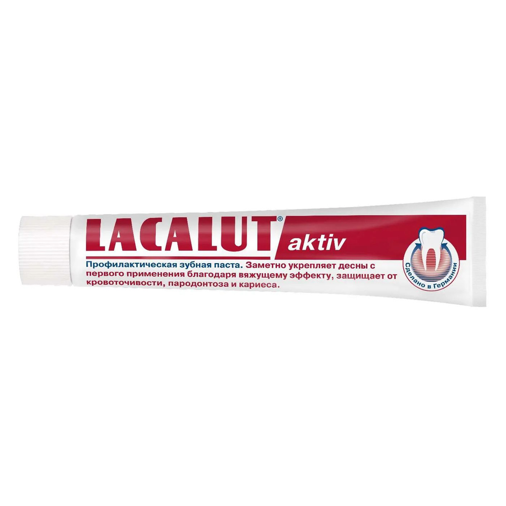 Зубная паста LACALUT Aktiv 75мл #1