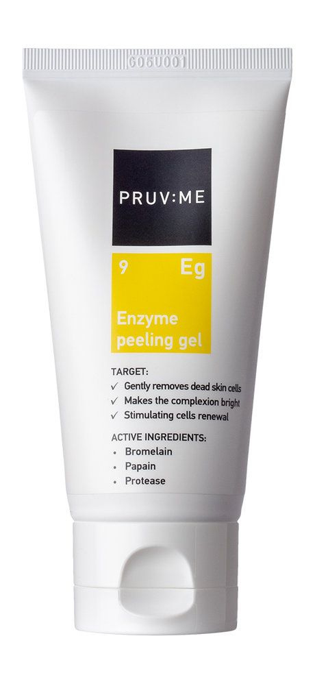 Энзимный пилинг-гель для мягкого очищения лица PRUV:ME Eg 9 Enzyme Peeling Gel, 75 мл  #1