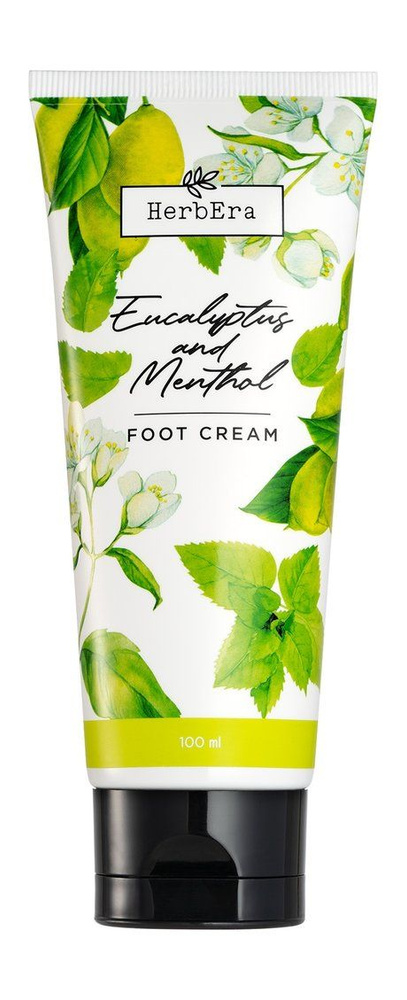 Крем для ног с ароматом эвкалипта и ментола Eucalyptus and Menthol Foot Cream, 100 мл  #1