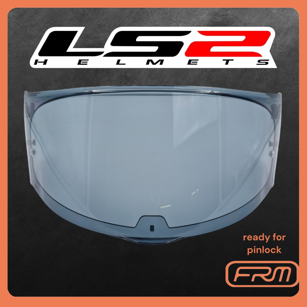Визор для шлема LS2 FF320 FF353 FF800 дымчатый #1