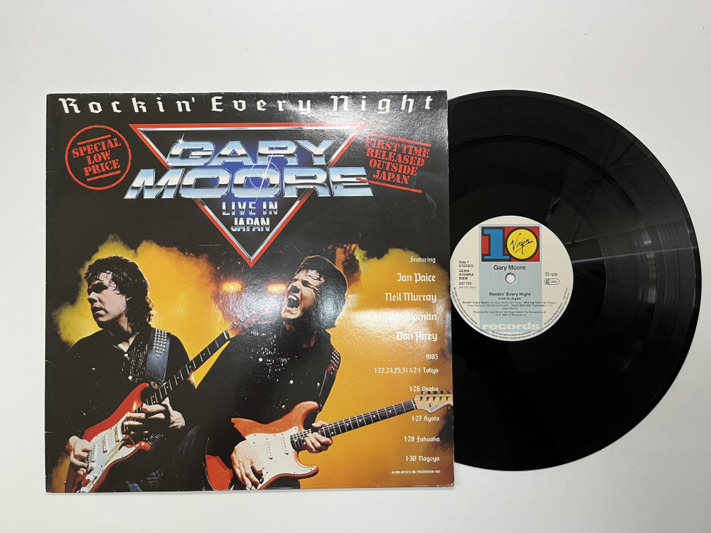 Виниловая пластинка Gary Moore - Rockin' Every Night - Live In Japan #1