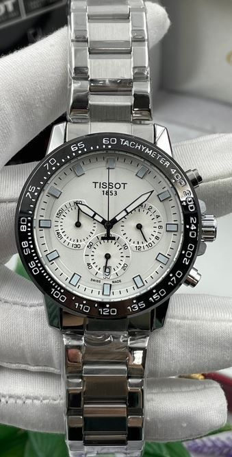 Мужские наручные часы TISSOT с металлическим ремешком в подарочной упаковке  #1