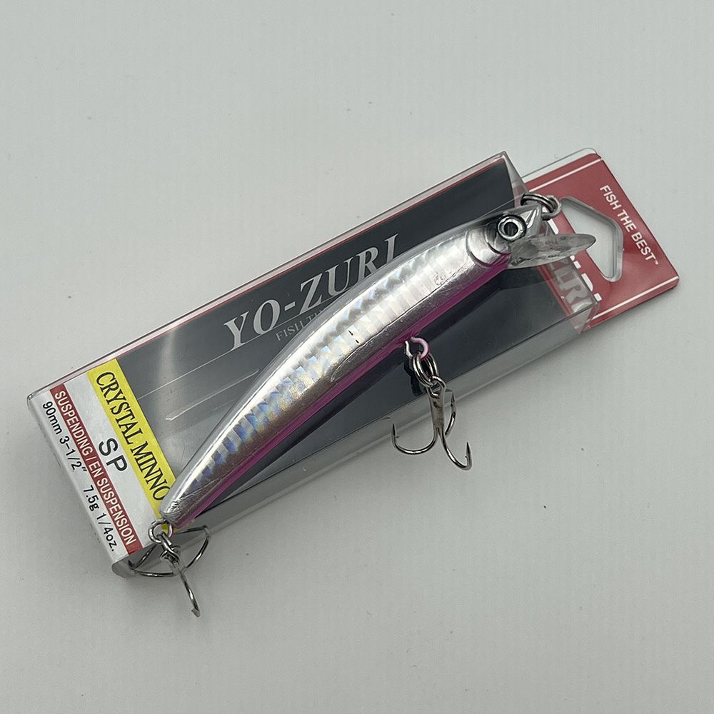 Воблер для рыбалки Yo Zuri Crystal Killer minnow-SP 90mm 7.5g на щуку, жерех, судак, окунь минноу  #1