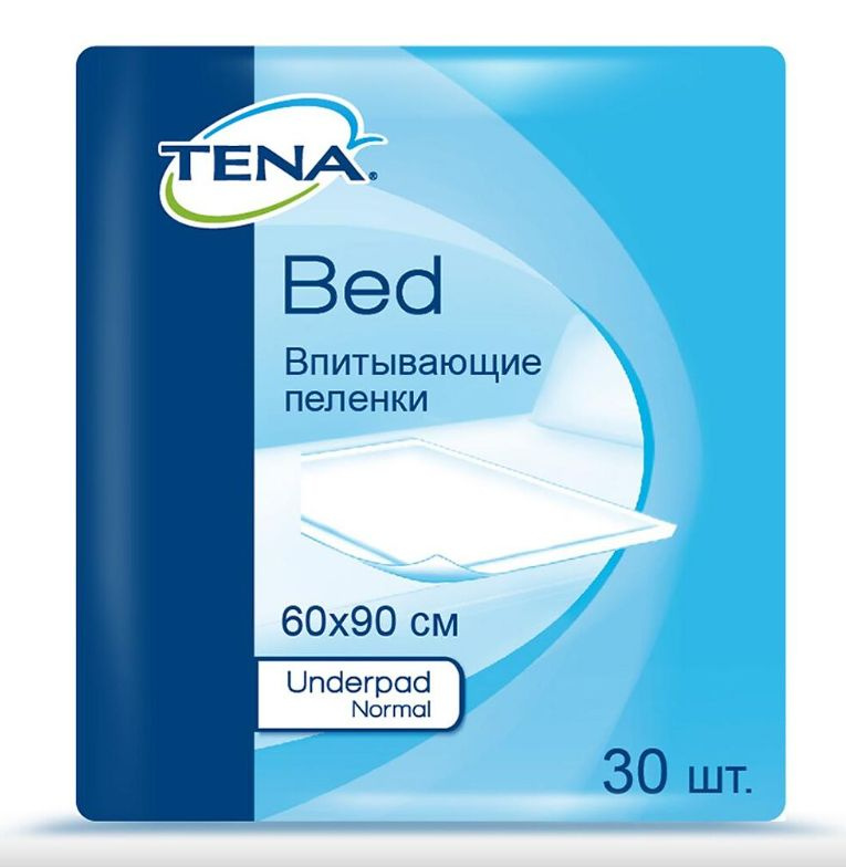 Tena впитывающие пеленки Bed Underpad Normal 60x90 см, 30 шт #1