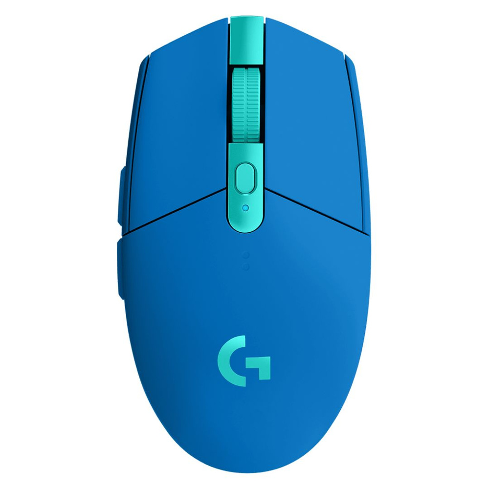 Logitech Игровая мышь беспроводная G304/G305, синий #1