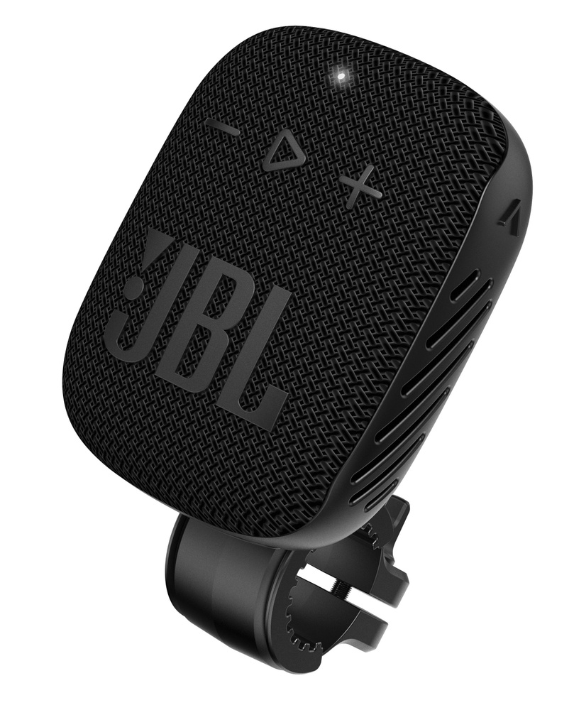 Портативная Bluetooth-колонка для велосипеда JBL WIND 3 S, черная  #1