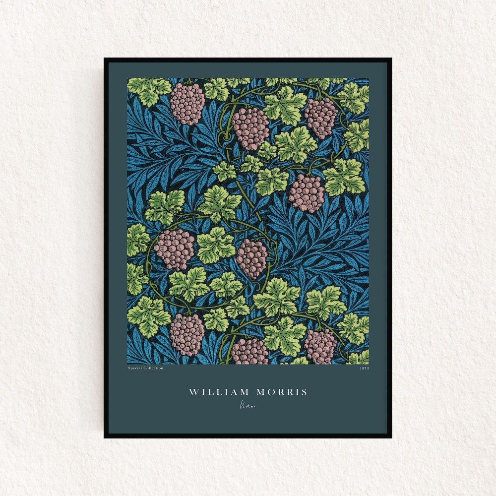 Постер "William Morris - Vine" 30х40см #1