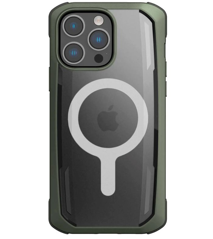 Чехол Raptic Secure MagSafe для Apple iPhone 14 pro max зеленый #1