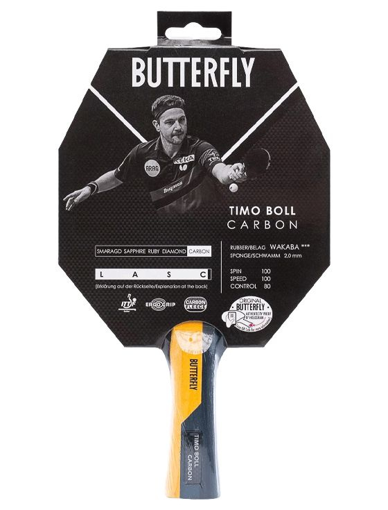 Ракетка для настольного тенниса BUTTERFLY Timo Boll Carbon FL #1