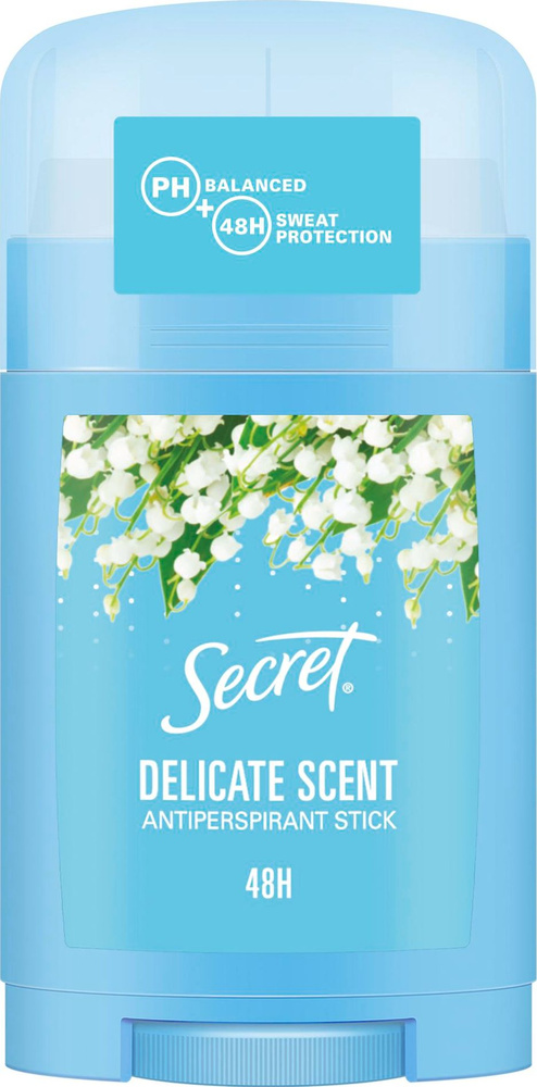 Secret / Секрет Delicate scent Дезодорант твердый с технологией усиления аромата, стик 40мл / антиперспирант #1