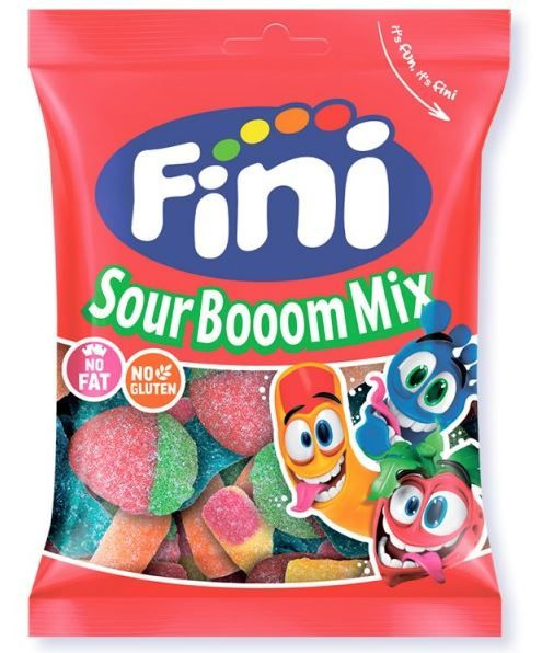 Жевательный мармелад FINI "Sour Boom Mix" 90гр Испания #1