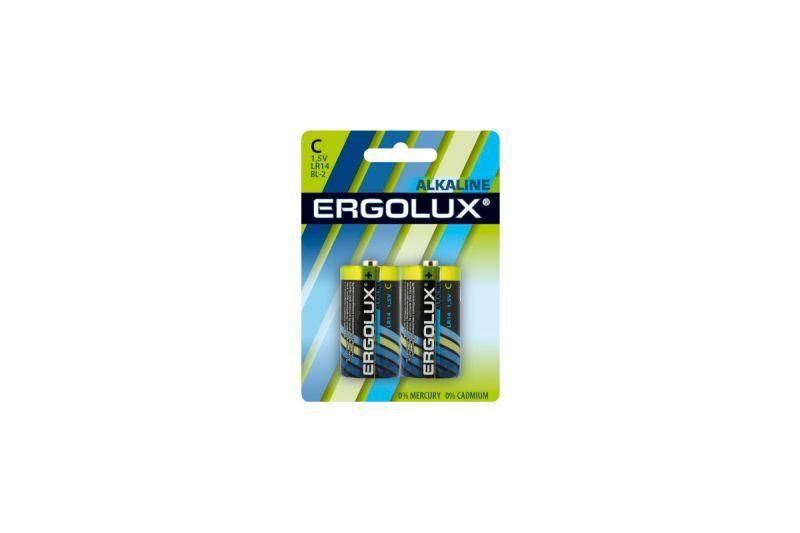 Батарейка Ergolux, Alkaline, 2шт, 11751 #1