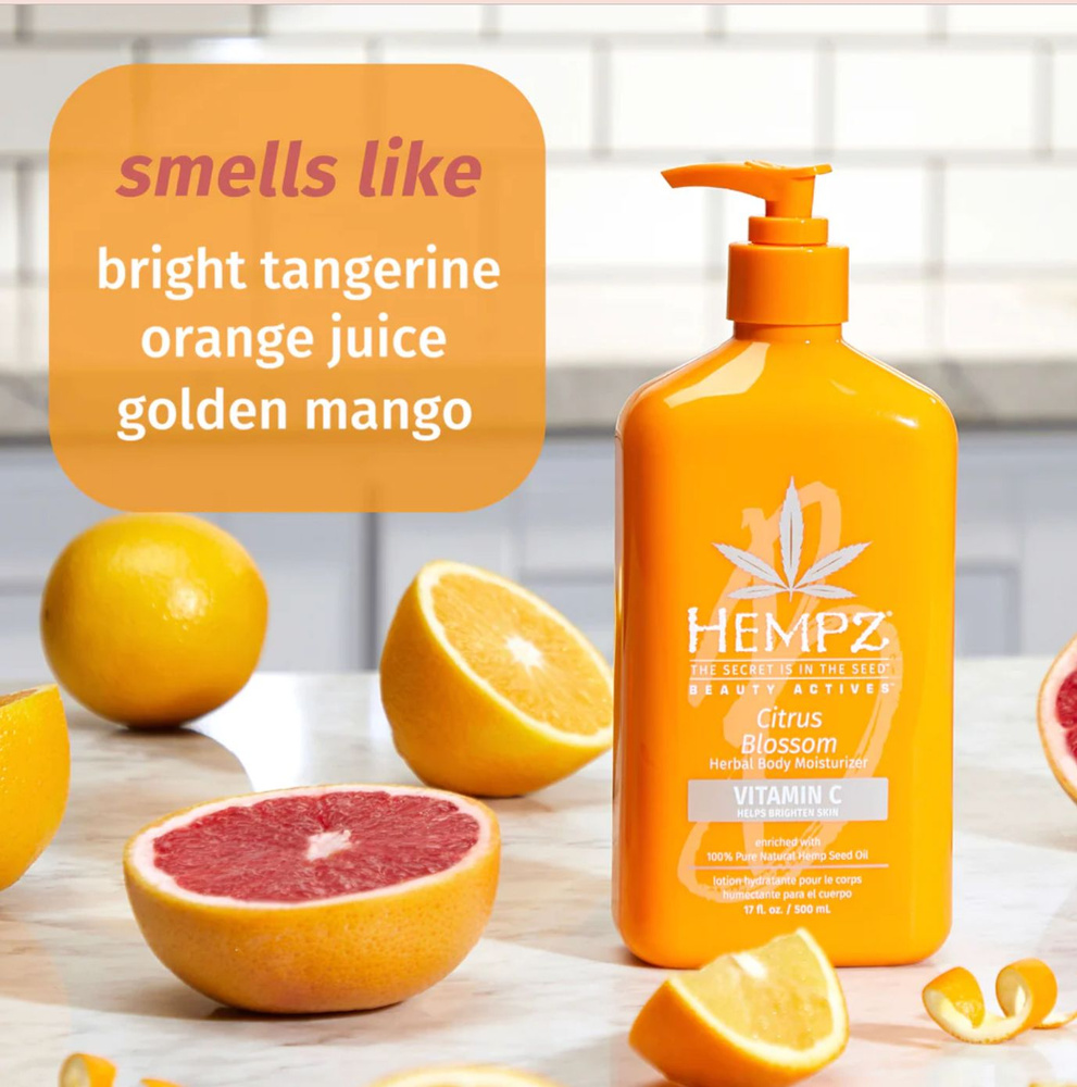 Hempz Молочко для тела с витамином С Цветок лимона/Beauty Actives Citrus Blossom Moisture 500 ml  #1