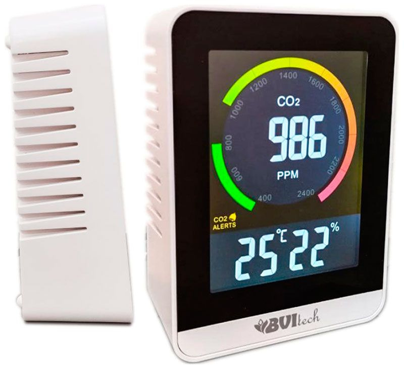 Термометр, измеритель концентрации СО2(измеритель качества воздуха) BVItech BV-M94  #1