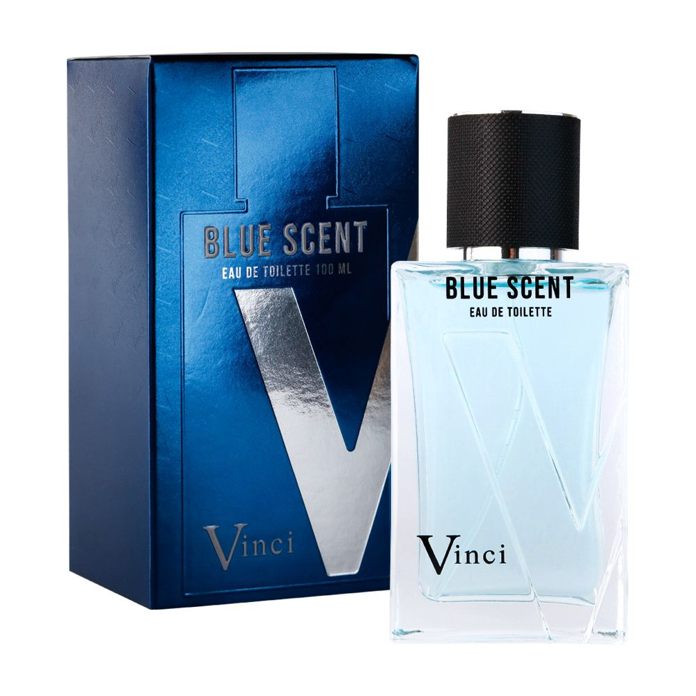 VINCI (Delta parfum) Туалетная вода мужская Vinci Blue Scent. 100 мл #1
