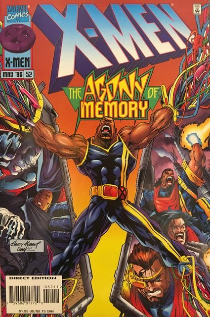 Marvel X-Men #52 The Agony of Memory Комикс на английском языке. #1