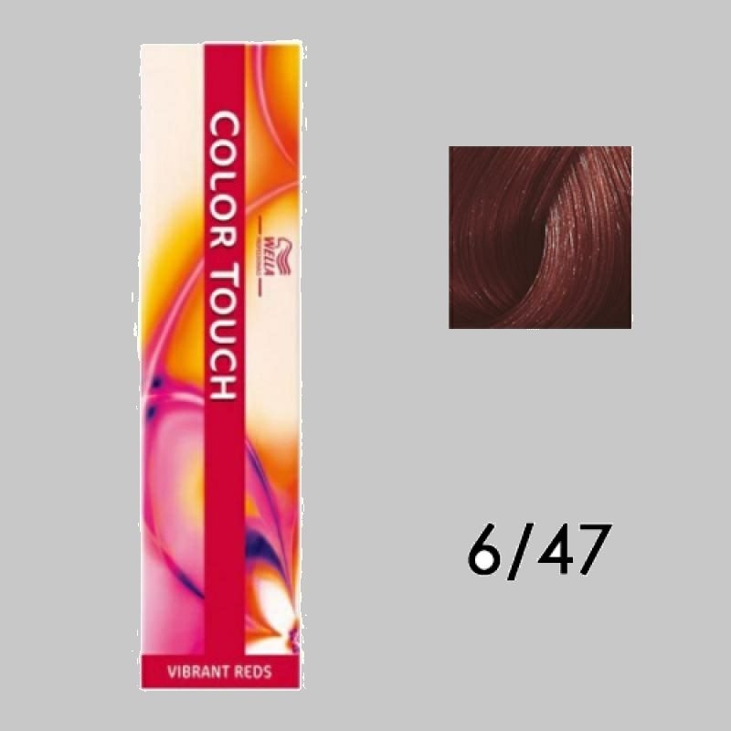 Color touch 6/47 Интенсивное тонирование/WELLA Color touch 6/47 #1