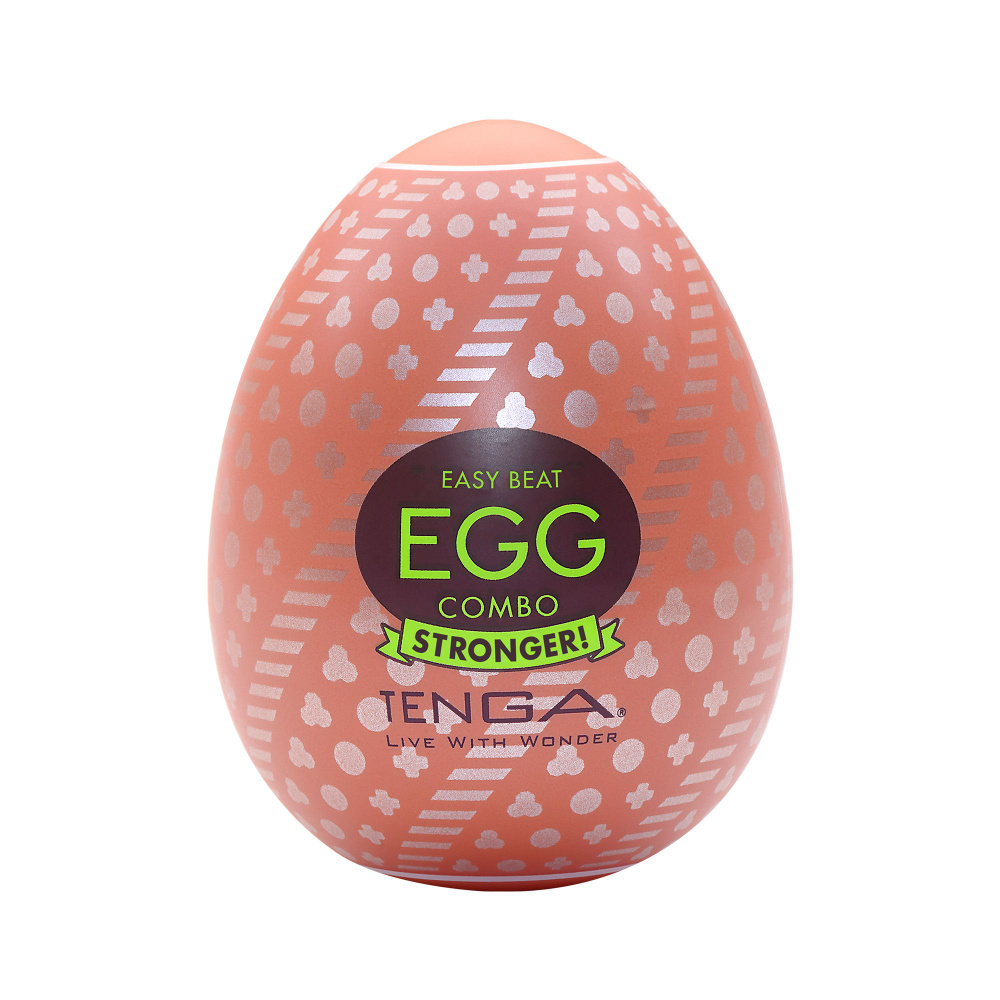Мастурбатор TENGA EGG COMBO одноразовый рельефный стимулятор яйцо тенга с пробником лубриканта  #1
