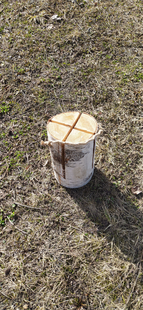 финская свеча, дрова для пикника #1