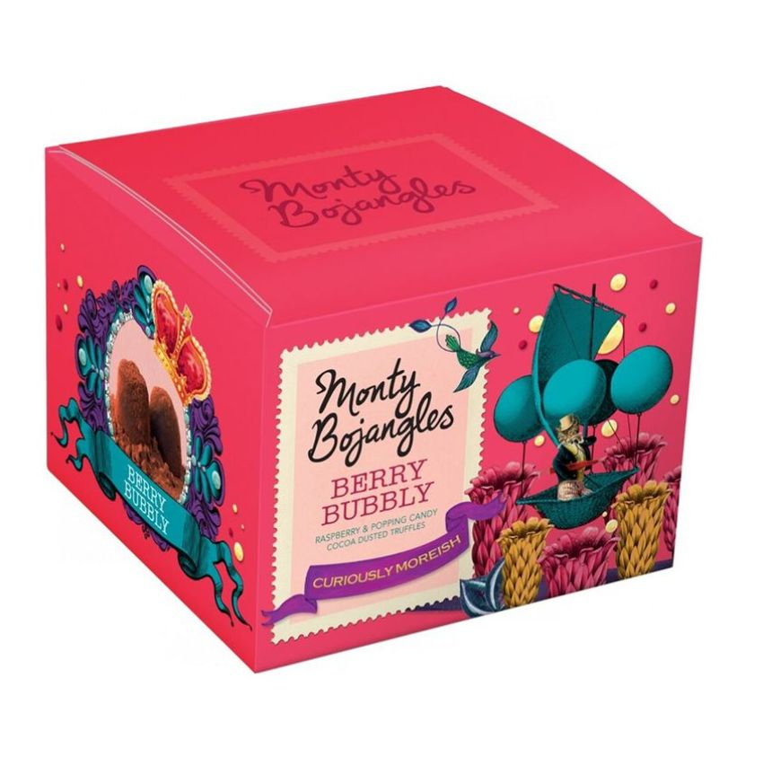 Трюфели шоколадные т.м. Monty Bojangles Berry Bubbly Curious Truffles 150 гр #1