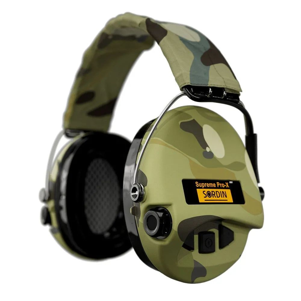 Наушники активные Sordin (MSA) Supreme Pro-X LED GEL, Camo MultiCam (SOR75302-X-08-S)  #1