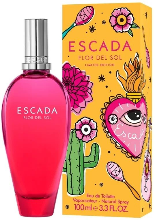 Escada туалетная вода Flor Del Sol Limited Edition, 100 мл #1