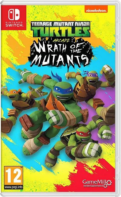 Игра Teenage Mutant Ninja Turtles Arcade (TMNT): Wrath of the Mutants (Nintendo Switch, Английская версия) #1