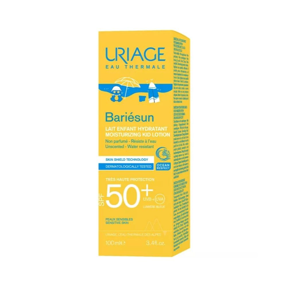 Uriage Bariesun Moisturizing Kid Lotion Солнцезащитное увлажняющее молочко для детей SPF 50+, 100 мл #1