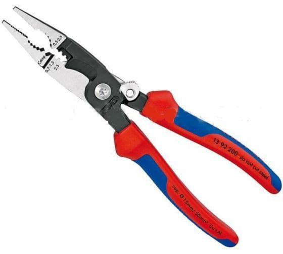 Клещи электромонтажные Knipex Инструментальная сталь, 200мм  #1