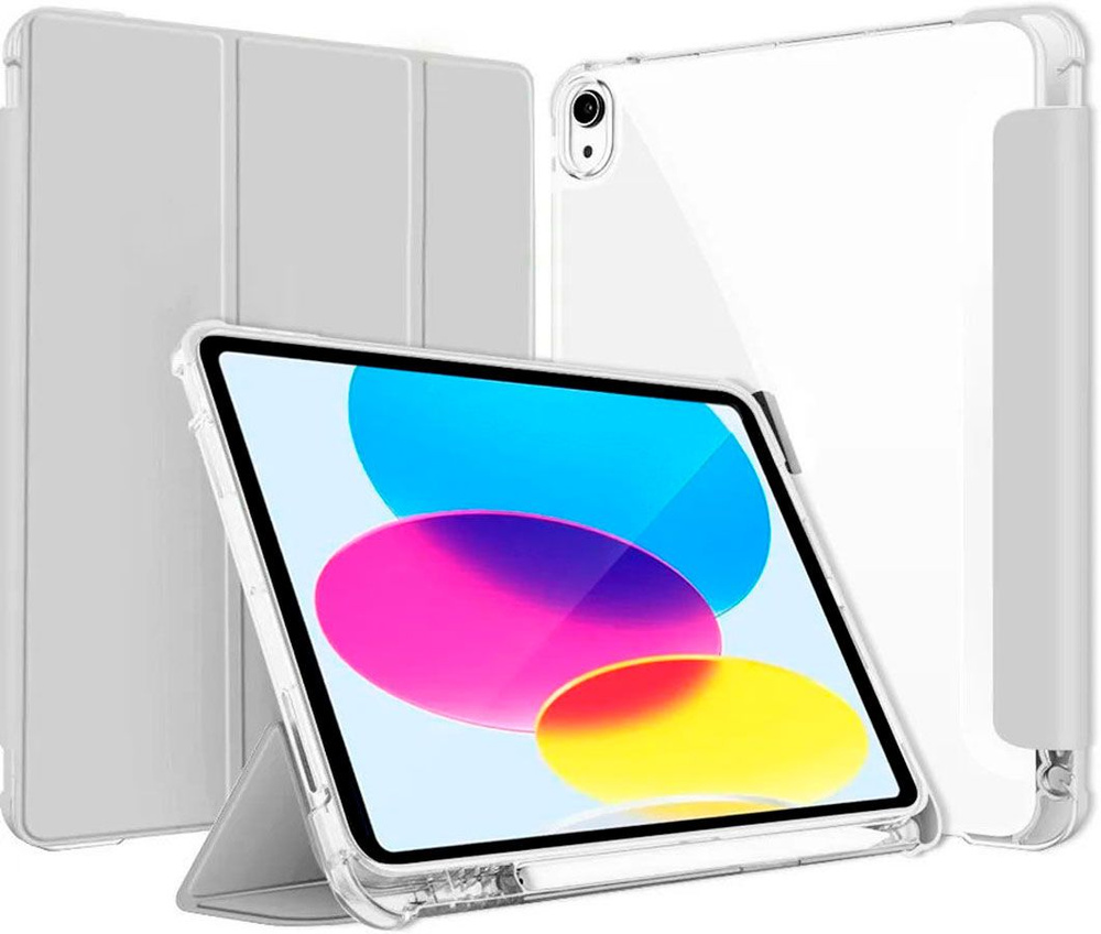 Чехол для планшета Apple iPad 10 (2022) 10.9 дюйма - A2696, A2757, A2777, держатель для стилуса (слева), #1