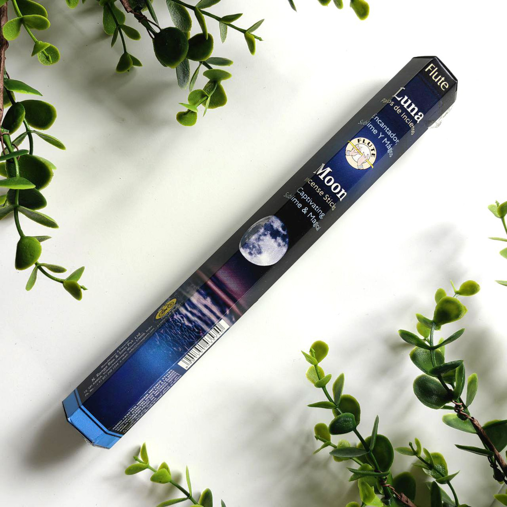 Flute MOON Incense Sticks, Cycle (ЛУНА ароматические палочки, Пленительный, возвышенный и волшебный, #1