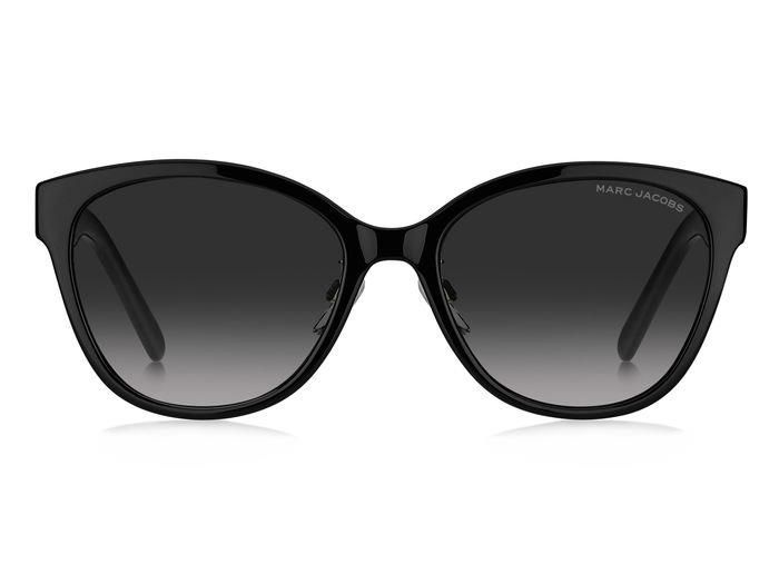 Женские солнцезащитные очки Marc Jacobs MARC 648/G/S 807 9O, цвет: черный, цвет линзы: серый, кошачий #1