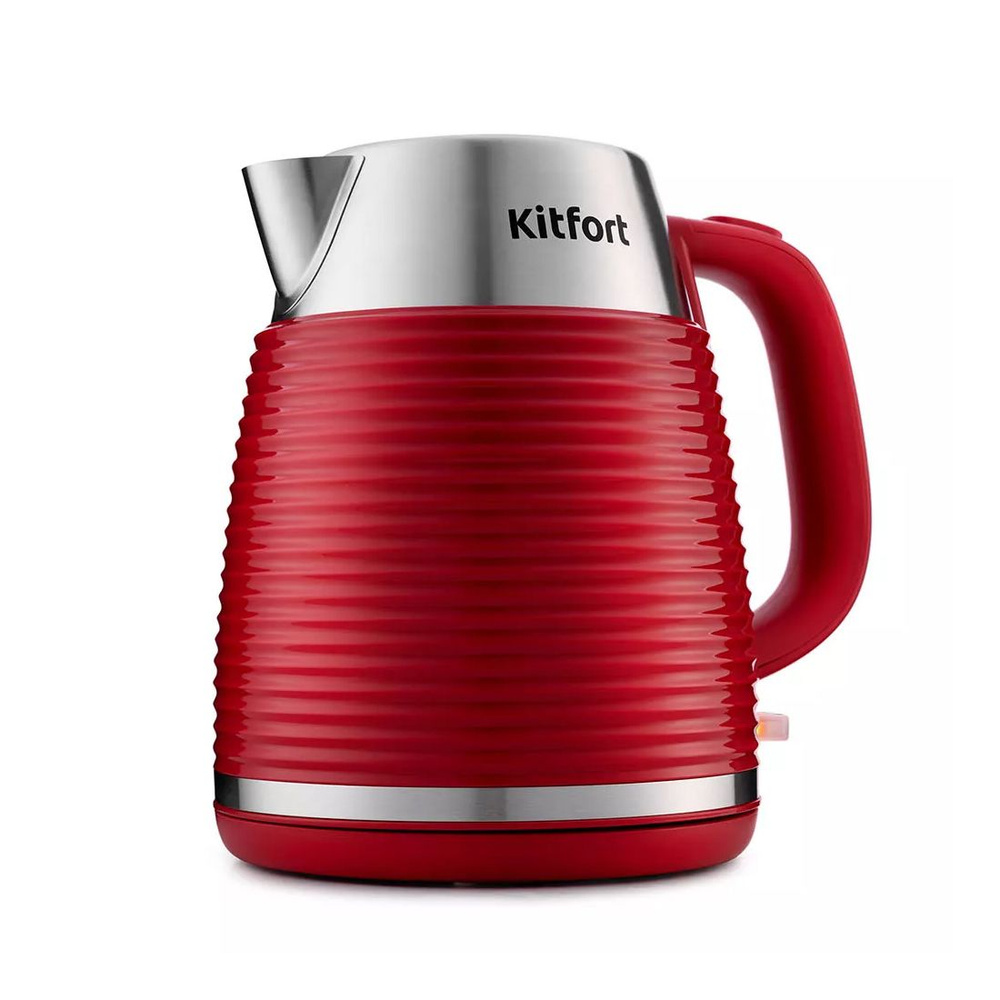 Kitfort Электрический чайник Чайник электрический Kitfort KT-695-2 красный, красный  #1