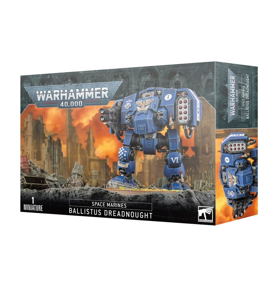 Набор миниатюр Warhammer 40000 Space Marines Ballistus Dreadnought #1