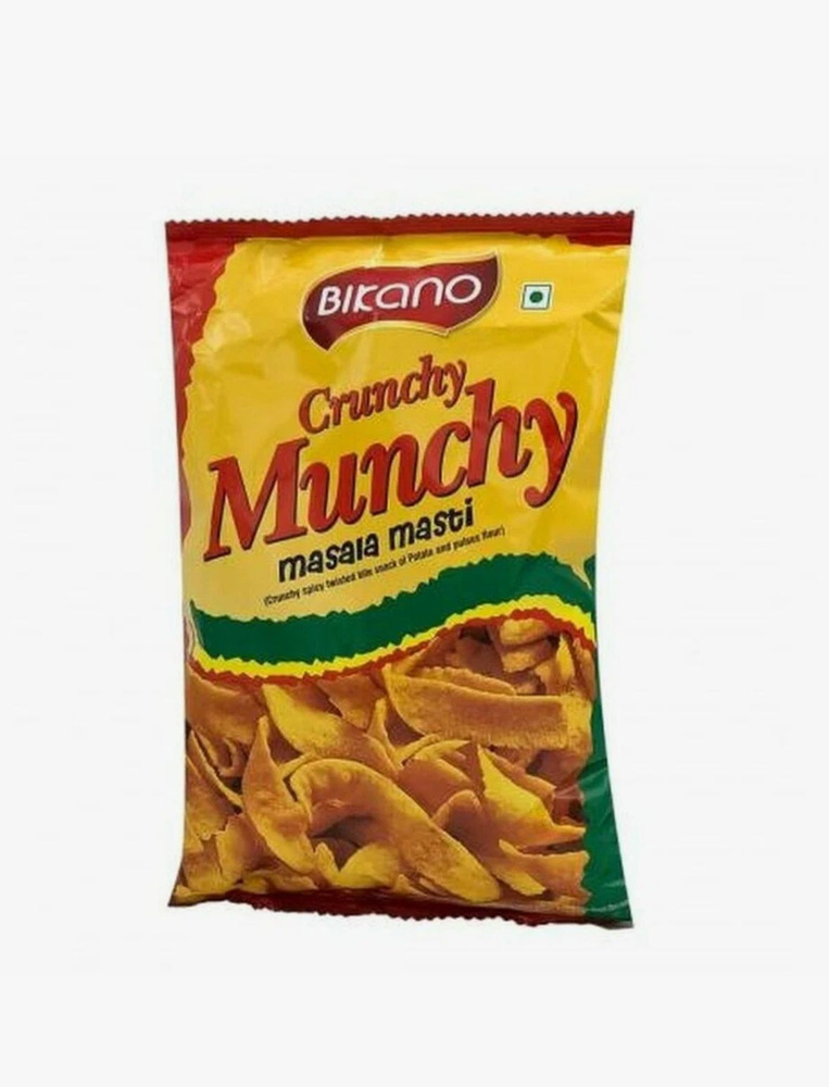 Закуска хрустящий острый картофель Кранчи Манкх (Crunchy Munch) Bikano Бикано 125г  #1