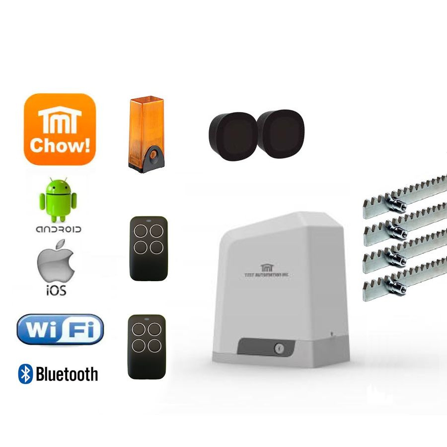 Автоматика для откатных ворот TMT Boxer 800 WiFi & Bluetooth Smart Kit Full4  #1