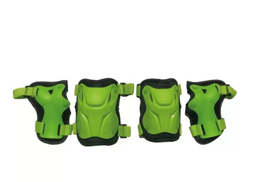 Защита TT Safety line 800 (M) 1/24 колени/локти, Чёрно-зеленый #1