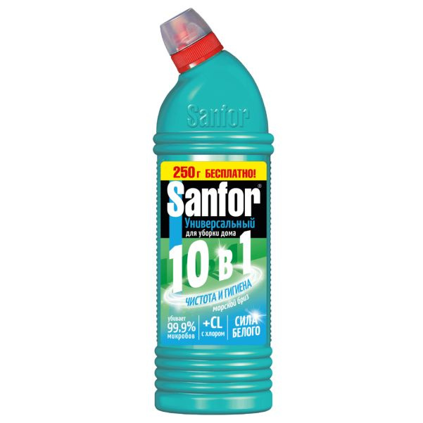 Sanfor Универсальное чистящее средство Морской бриз, 10 в 1, 1000 мл  #1