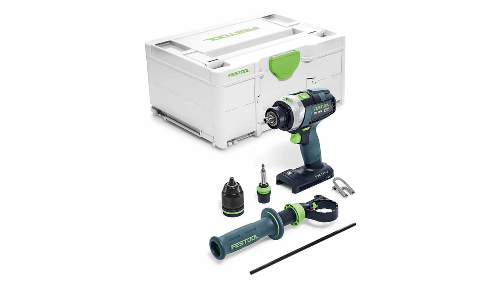 Аккумуляторная ударная дрель-шуруповёрт FESTOOL QUADRIVE TPC 18/4 I-Basic 575604  #1