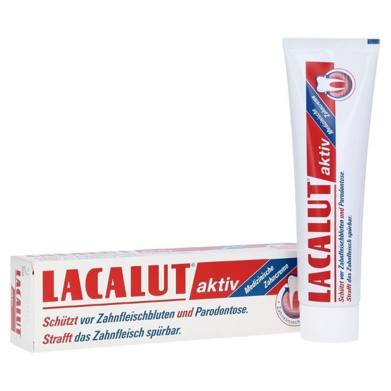 Зубная паста Lacalut Aktiv 100 мл из Германии #1