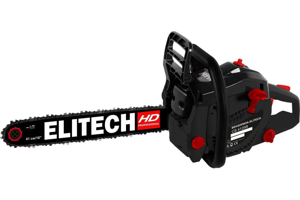 Пила цепная бензиновая Elitech CS4125R (E1611.005.00) #1