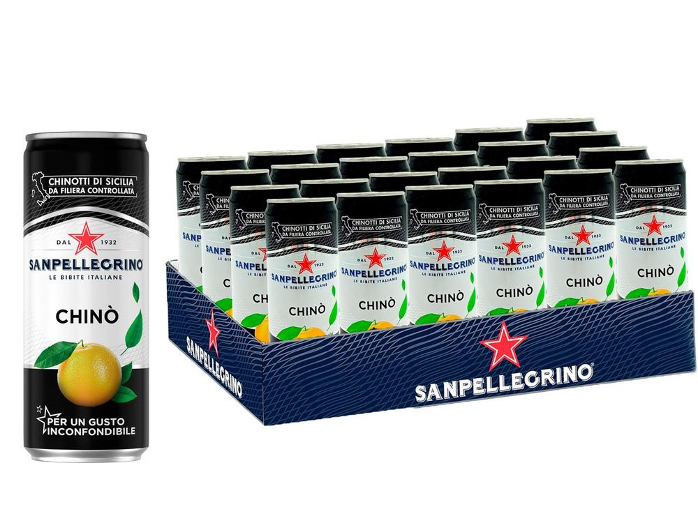 Sanpellegrino Chino /Санпеллегрино Чино, 24шт. x 0.33 л. #1