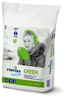 Противогололедный реагент FERTIKA IceCare Green20 кг (2шт по 10 кг ) #1