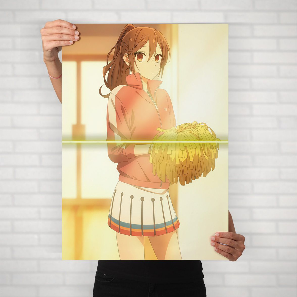Плакат на стену для интерьера Хоримия (Horimiya - Кёко Хори 6) - Постер по аниме формата А2 (42x60 см) #1