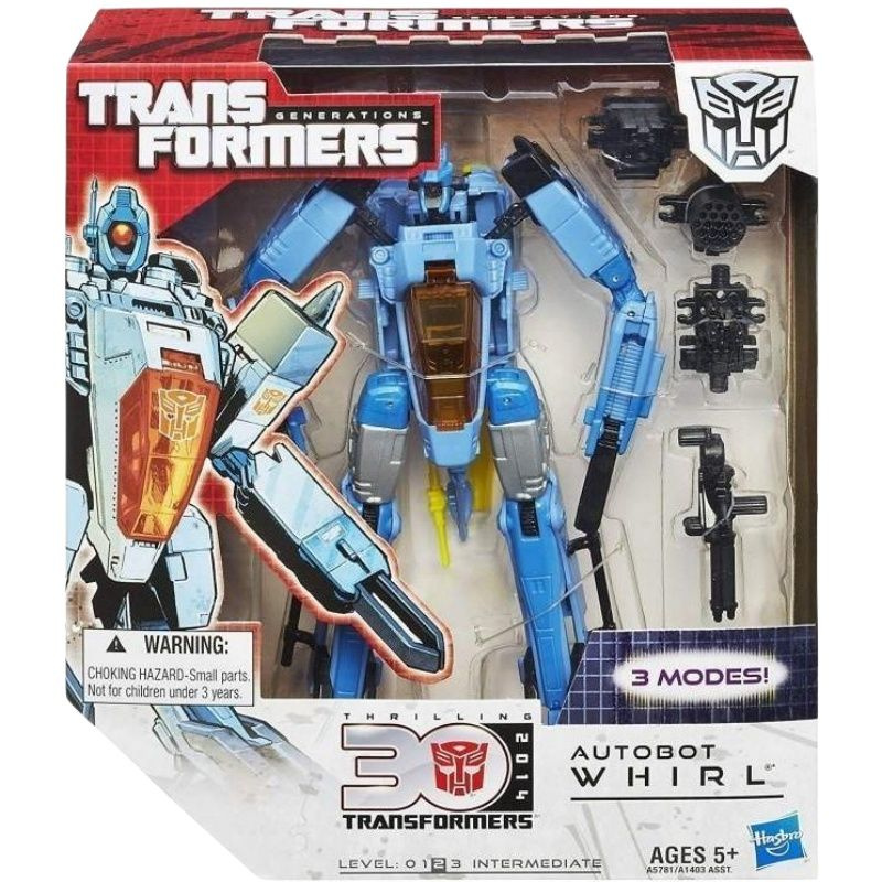 Трансформеры игрушки Hasbro 2014 Transformers Thrilling 30 Voyager Class Autobot Whirl  #1