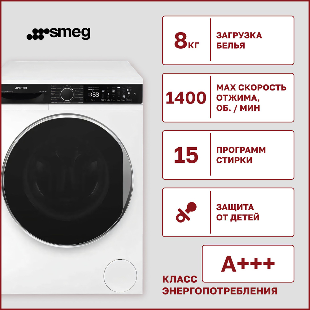 Стиральная машина Smeg WM 3T84RU #1