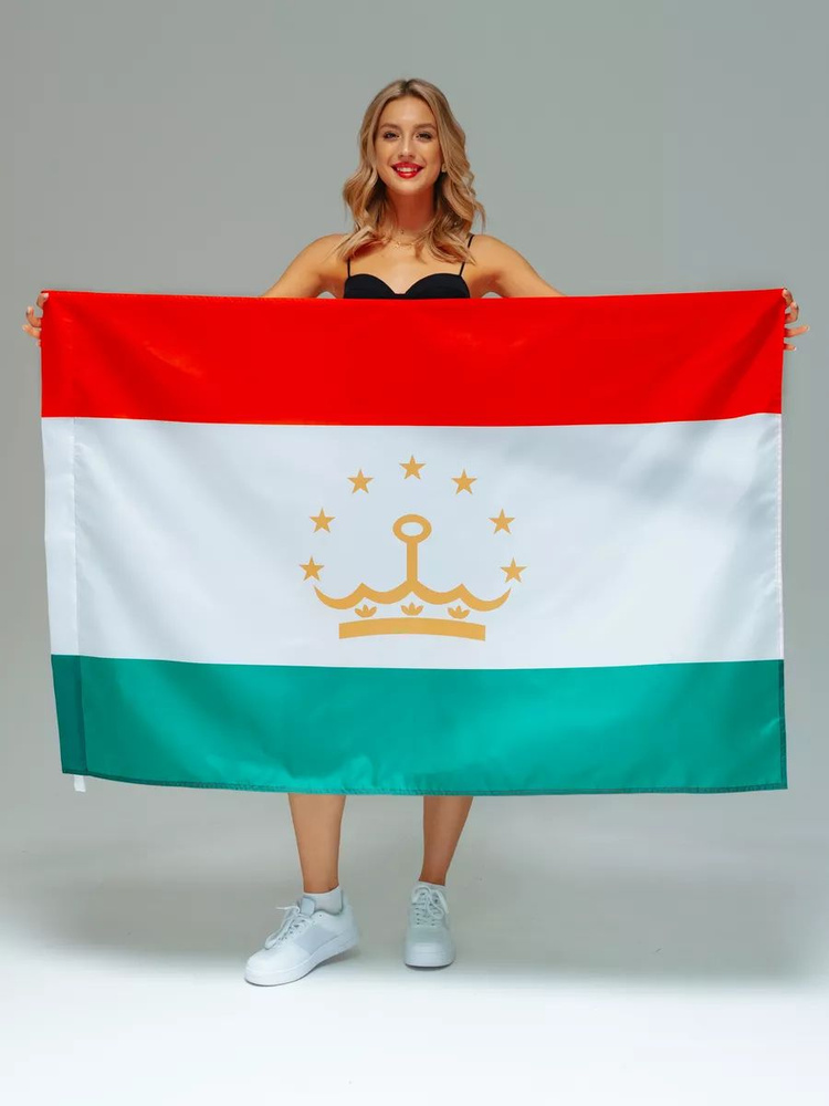 Таджикистан республика большой флаг #1