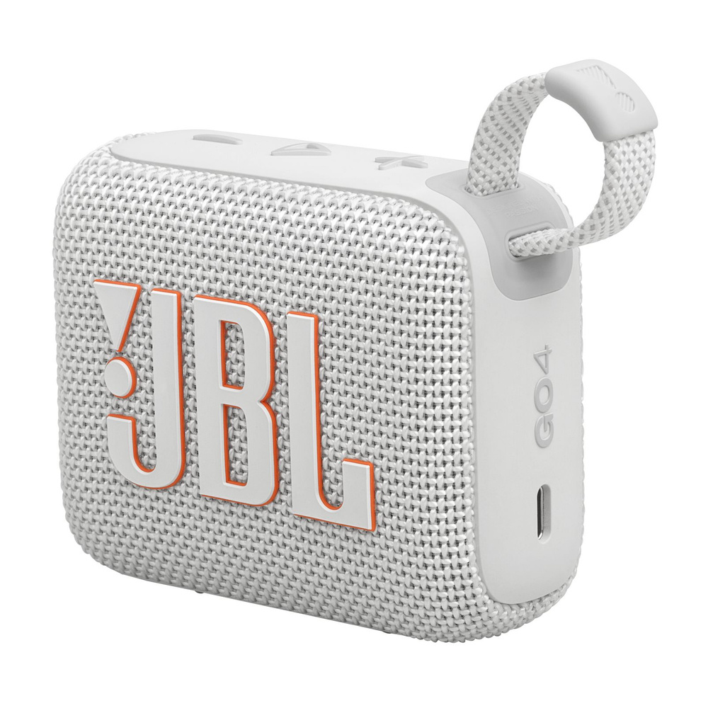 Портативная акустическая система JBL Go 4, белый #1