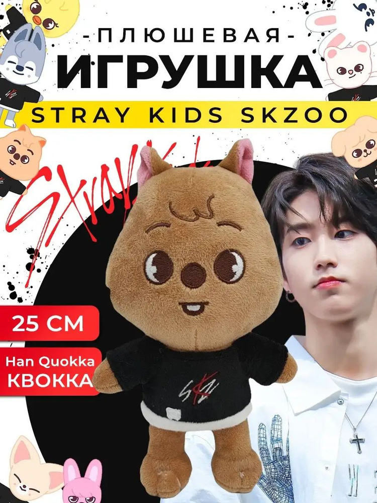 Игрушка мягкая герои мультфильма Stray kids skzoo #1