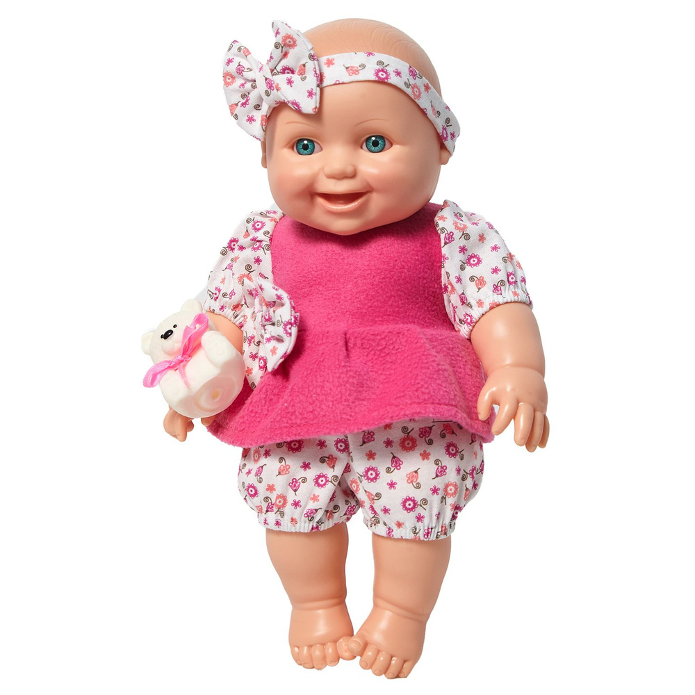 Кукла пупс Весна Малышка с мишуткой, 30 см #1